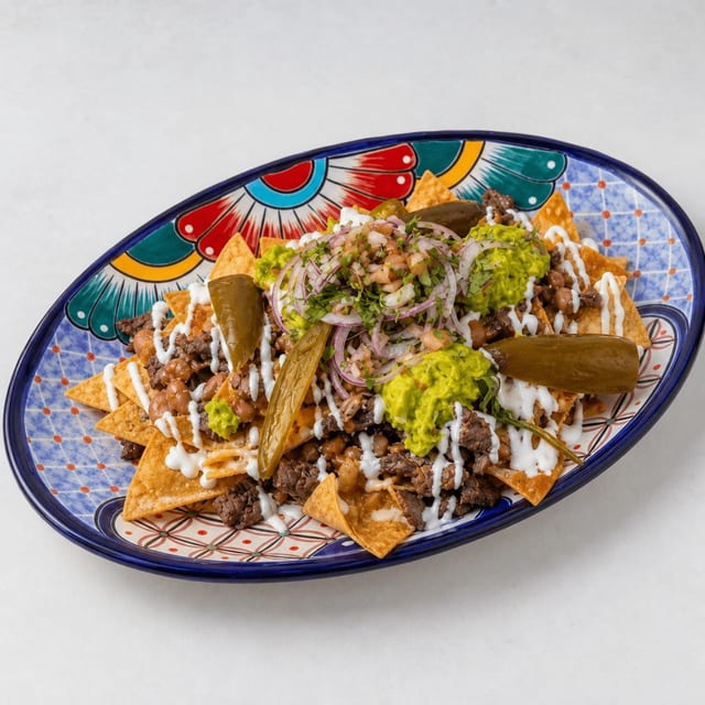 Nachos with Meat.